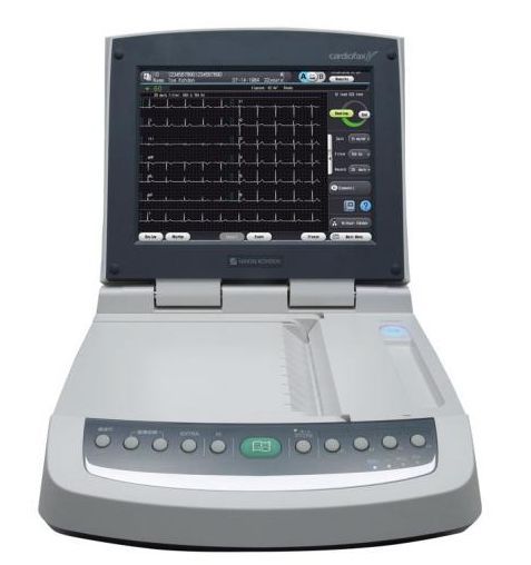 Electrocardiograph EKG ECG Nihon Kohden Cardiofax V Forums MedWrench