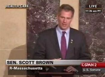 Senator Scott Brown visits Belmont Instrument Corporation