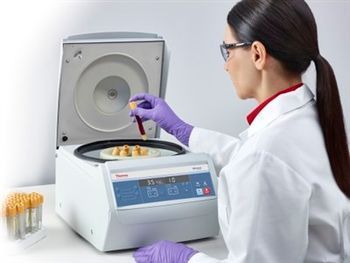 New Benchtop Centrifuge Incorporates Hybrid Rotor for... New Benchtop Centrifuge Incorporates Hybrid Rotor for...