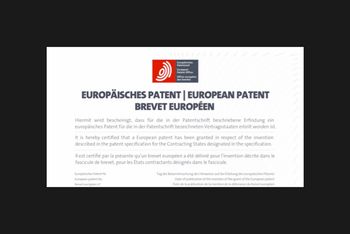 Europe Approves Probehunter Patent