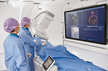 Industry-first cath lab integration that automatically... Industry-first cath lab integration that automatically...