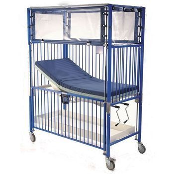 Alco - Klimer Child Crib Chrome Finish