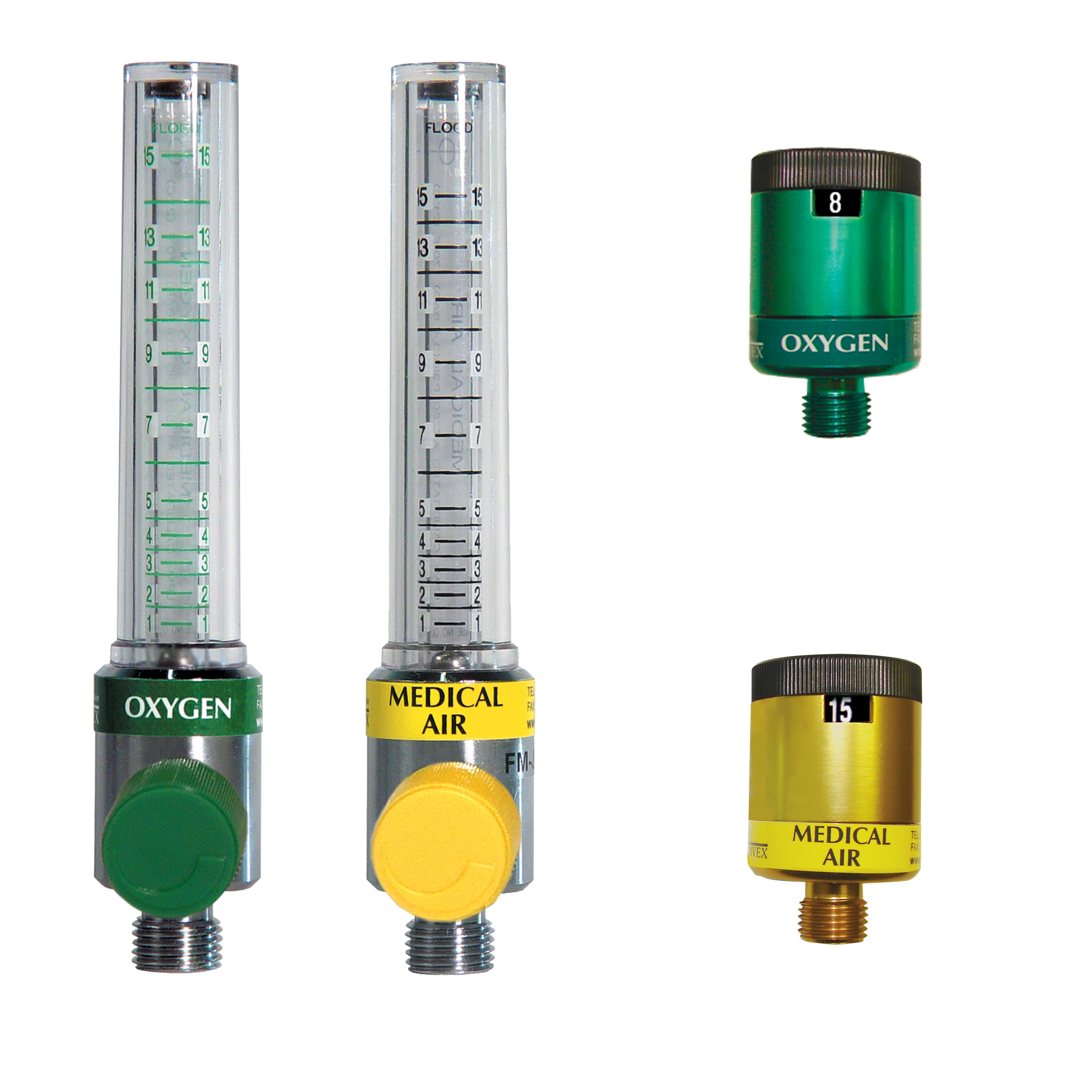 Ohio Medical - Amvex Dial and Thorpe Style Flowmeters
