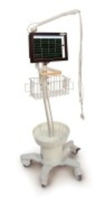 Norav Medical - Green ECG LAN Cart