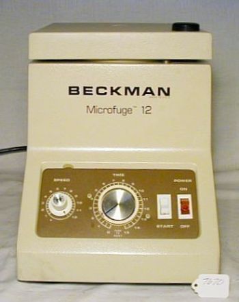 Beckman Coulter Microfuge 12